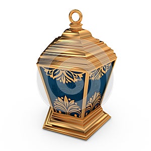 Arabic Lantern with Floral Motifs