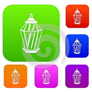 Arabic lantern set collection