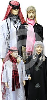 Arabic Mannequin Family
