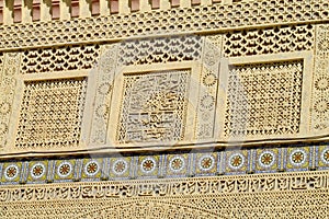 Arabic mosaic decoration