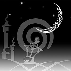 Arabic night sky design