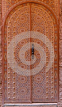 Arabic oriental styled door