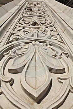 Arabic ornament pattern stone texture