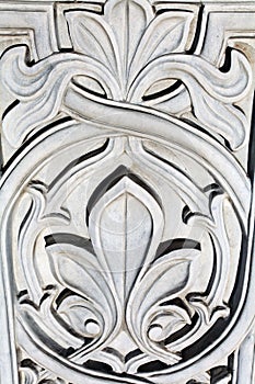 Arabic ornament pattern texture on the doors