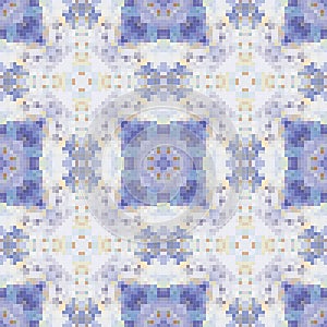 Arabic pattern background, islamic ornament. arabic tile, or arabic zellij - traditional mosaic