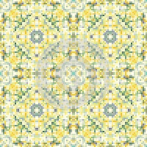 Arabic pattern background, islamic ornament, arabic tile or arabic zellij, traditional mosaic