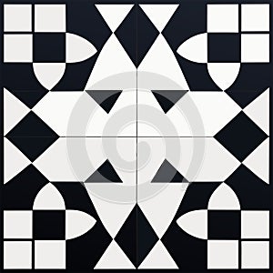Arabic pattern. Geometric background. Islamic ornament. Mosaic pattern. Generative AI