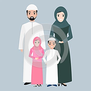 Arabic people icon, muslim people icon