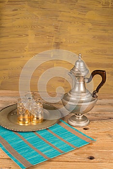 Arabic tea still life