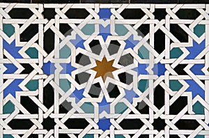 Arabic Tile Background photo