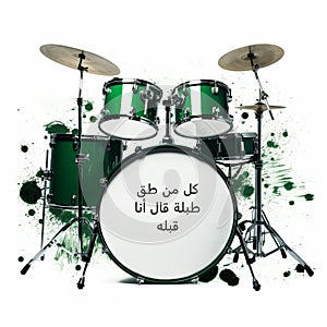 Arabic wisdom with drum