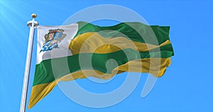 Aracaju flag, Sergipe, Brazil