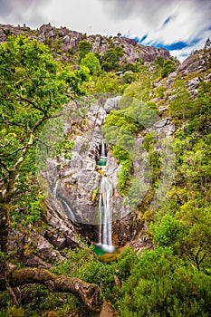 Arado Waterfall - Peneda-Geres, Portugal photo
