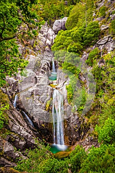 Arado Waterfall - Peneda-Geres, Portugal photo