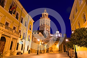 Aragon Teruel Cathedral Santa Maria unesco and City hall photo