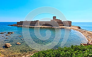 Aragonese castle of Le Castella, Calabria, Italy