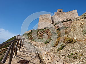 Aragonese castle, Marettimo, Sicily, Italy