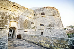 Aragonese castle in Otranto, Apulia, Italy