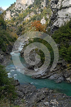 Aragonese Pyrenees in autumn