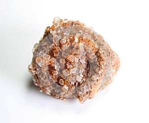 Aragonite mineral pattern