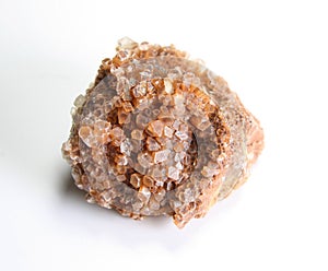 Aragonite mineral pattern photo