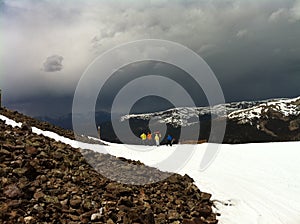 Arahapoe Basin Spring Snow Squall