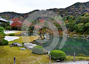 Arashiyama autumn season in kyoto