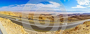 Arava desert from mount Ayit lookout