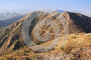 Aravalli hills, Rajasthan, India