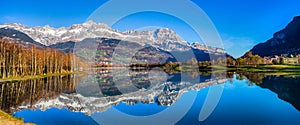 Aravis Range and Lac du Passy, France I