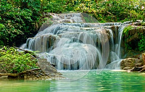 Erawan waterfall, Kanchanaburi, Thailand