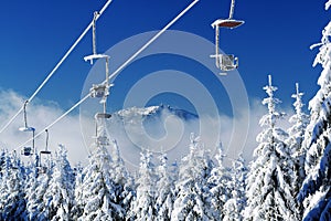 Arber, Winter Lanscape, ÃÂ umava Mountains, Eisenstein
