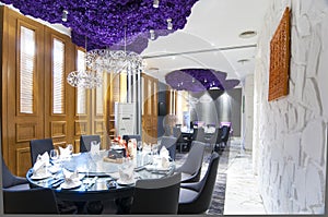 Arbic decor restaurant