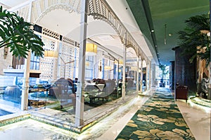 Arbic decor restaurant