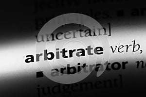 arbitrate