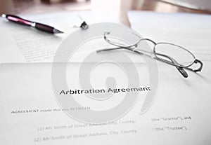 Arbitration Agreement document