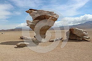 Arbol de Piedra, Atacama Desert - Stone Tree photo