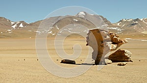 Arbol de Piedra in Bolivia.