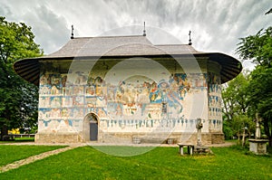 Arbore church in Romania