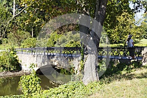 Arboretum Oleksandriya.  Oleksandriya  park.  Bila Tserkva city. Ukraine