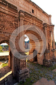 Arc of Constantine,Rome,Italy