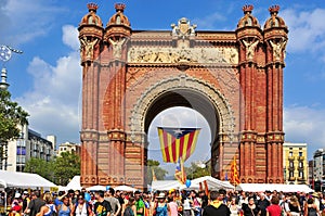 Arc de Triomf in Barcelona
