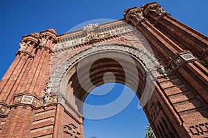 Arc de Triomf in Barcelona, Spain photo