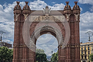 Arc de Triomf in Barcelona, SPain photo