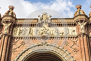 Arc de Triomf, Barcelona photo