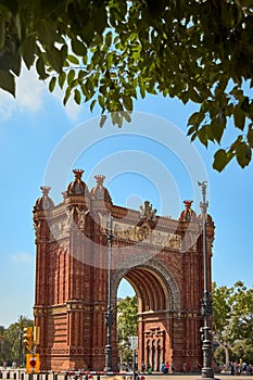 Arc de Triomf, Triumphal Arch, Barcelona