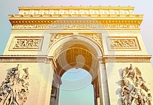 Arc de Triomphe - Arch of Triumph Paris - France