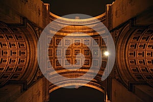 Arc de Triomphe, bottom pattern.