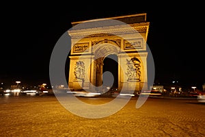 Arc de Triomphe on Charles de Gaulle square