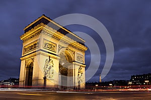 Arc de triomphe, Charles de Gaulle square, Paris